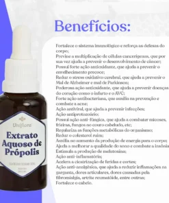 Alternative view of Extrato Aquoso de Própolis Verde - 30ml - Uniflora