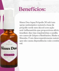 Alternative view of Sinux Duo Nasal 30ml - Uniflora