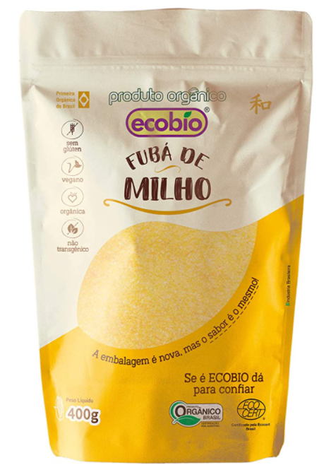 Fubá de Milho - Pacote de 400 gr