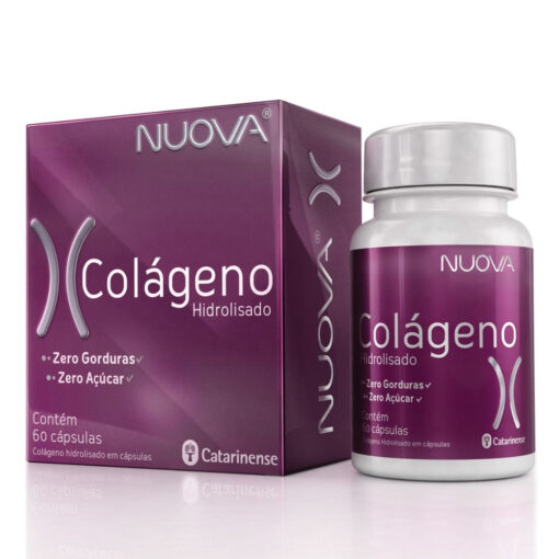 Nuova Colageno Hidrolisado - 60 Cáps. - Catarinense