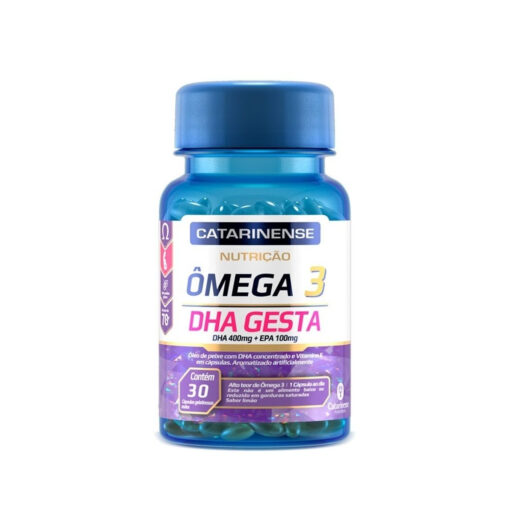 Ômega 3 DHA Gesta 500mg - 30 Cáps. - Catarinense