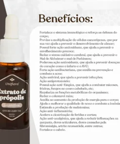 Alternative view of Extrato de Própolis Verde Sem Cera 30ml - Uniflora