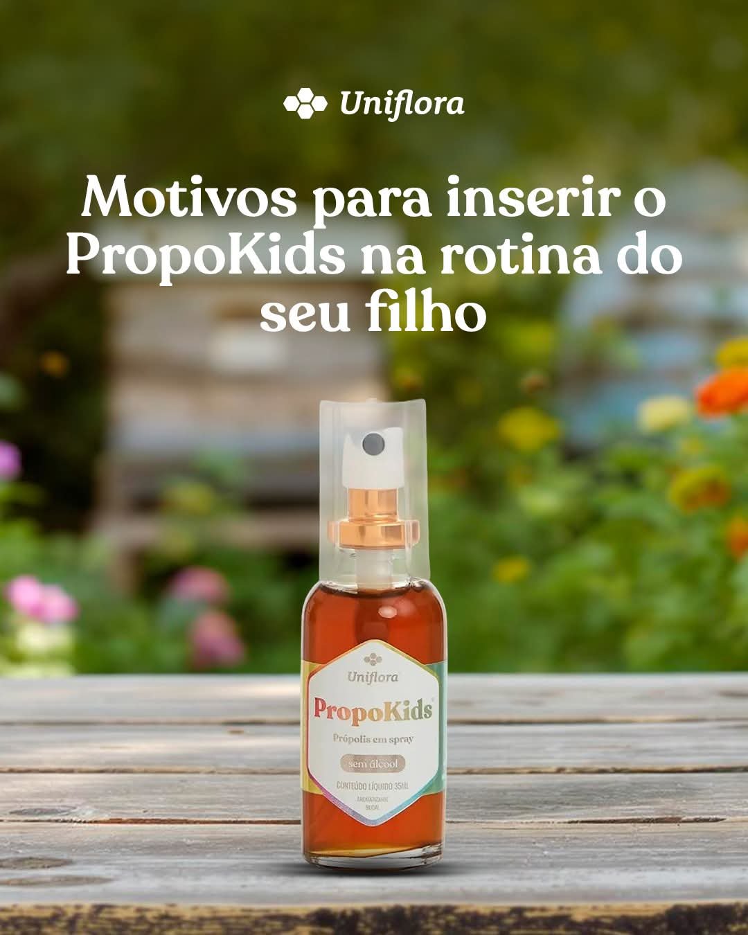Extrato Aquoso de Própolis Verde PropoKids 30ml - Uniflora - Imagem 4