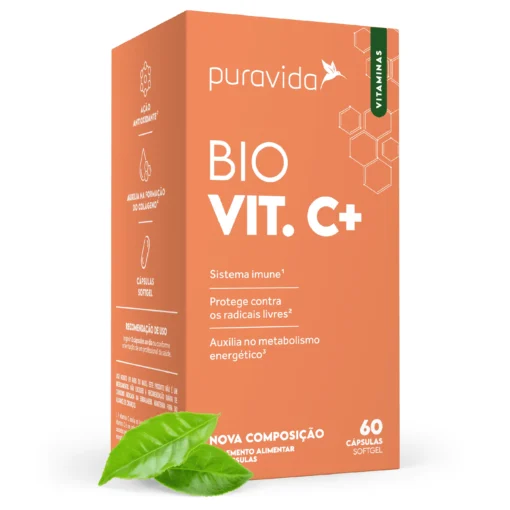 BIO VIT. C+  (Vitamina C) 60 cápsulas - Puravida