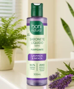 Alternative view of Sabonete Liquído Boni Natural - Lavanda e Menta 300ml - Vegano