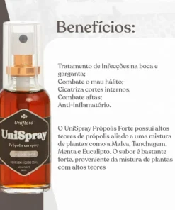 Alternative view of UniSpray de Própolis Forte 35ml - Uniflora