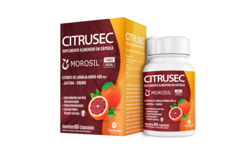 Citrusec - Morosil, Cafeína e Cromo-  60 cápsulas - Catarinense