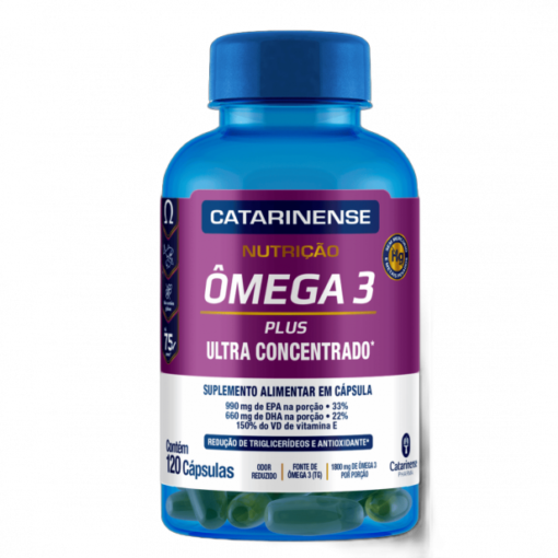 Ômega 3 Plus 120 Cápsulas - Catarinense