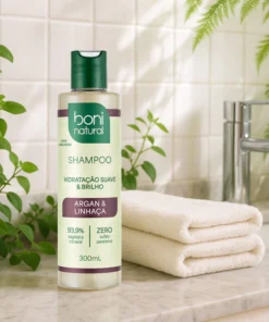Alternative view of Shampoo Argan e Linhaça Boni Natural 300ml