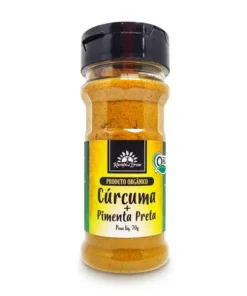 Cúrcuma com Pimenta Preta orgânica 70g - Kampo de Ervas