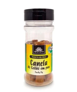 Canela do Ceilão Orgânica em Pau 25g - Kampo de Ervas