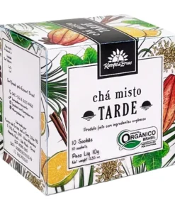 Chá Misto Tarde orgânico sachê (10 unid.) Kampo de Ervas
