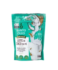 Leite de Coco em Pó 200g - Santo Óleo